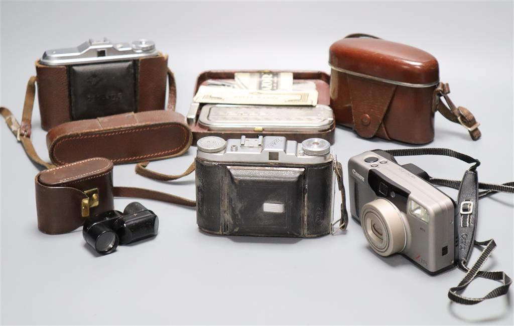 Four cameras etc